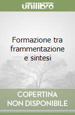 Formazione tra frammentazione e sintesi libro