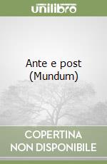 Ante e post (Mundum) libro