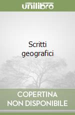 Scritti geografici libro