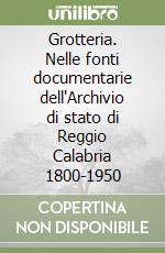 Grotteria. Nelle fonti documentarie dell'Archivio di stato di Reggio Calabria 1800-1950 libro