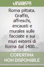 Roma pittata. Graffiti, affreschi, encausti e murales sulle facciate e sui muri esterni di Roma dal 1400 ad oggi libro