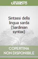 Sintassi della lingua sarda (Sardinian syntax)