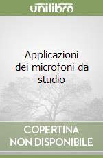 Applicazioni dei microfoni da studio libro