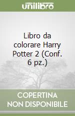 Libro da colorare Harry Potter 2 (Conf. 6 pz.) libro