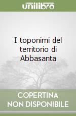 I toponimi del territorio di Abbasanta libro