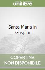 Santa Maria in Guspini libro