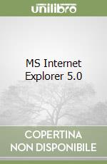 MS Internet Explorer 5.0 libro