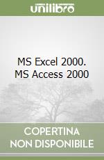 MS Excel 2000. MS Access 2000 libro