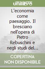 L'economia come paesaggio. Il bresciano nell'opera di Pietro Rebuschini e negli studi del primo Ottocento libro