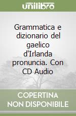 Grammatica e dizionario del gaelico d'Irlanda pronuncia. Con CD Audio