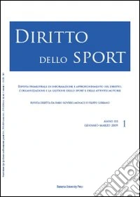 Diritto dello sport (2009). Vol. 1