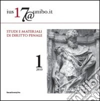 Ius17@unibo.it (2010). Vol. 1 libro