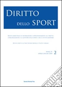 Diritto dello sport (2010). Vol. 2