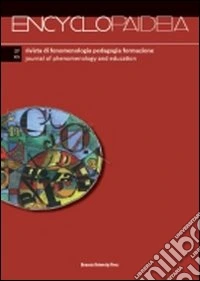 Encyclopaideia. Rivista di fenomenologia, pedagogia, formazione. Vol. 27 libro