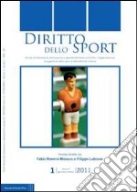 Diritto dello sport (2011). Vol. 1 libro