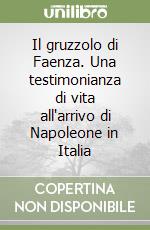 Il gruzzolo di Faenza. Una testimonianza di vita all'arrivo di Napoleone in Italia libro