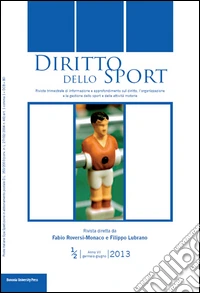 Diritto dello sport (2013) vol. 1-2