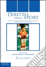 Diritto dello sport (2013) vol. 1-2 libro