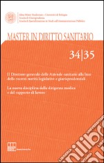 Master in diritto sanitario vol. 34-35 libro