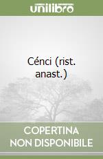 Cénci (rist. anast.) libro