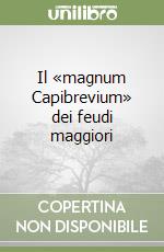 Il «magnum Capibrevium» dei feudi maggiori libro