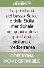 La preistoria del basso Belice e della Sicilia meridionale nel quadro della preistoria siciliana e mediterranea libro