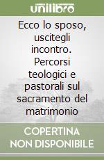 Ecco lo sposo, uscitegli incontro. Percorsi teologici e pastorali sul sacramento del matrimonio libro