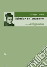 Epistolario e testamento libro