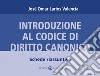 Introduzione al codice di diritto canonico. Schede riassuntive libro