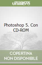 Photoshop 5. Con CD-ROM libro