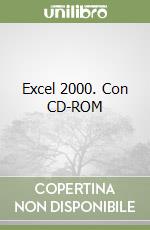 Excel 2000. Con CD-ROM libro