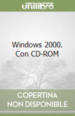 Windows 2000. Con CD-ROM libro