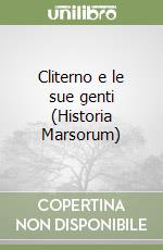 Cliterno e le sue genti (Historia Marsorum) libro