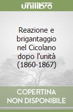 Reazione e brigantaggio nel Cicolano dopo l'unità (1860-1867) libro