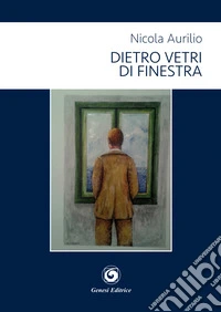 Dietro vetri di finestra libro