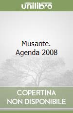 Musante. Agenda 2008 libro