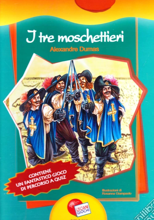 Librogioco i tre moschettieri