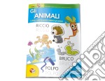 Gli animali. 3-6 anni. Con adesivi. Ediz. illustrata libro