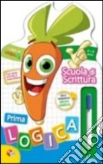 Scuola scrittura. Sagomato, prima logica, spazio e tempo. Impara a scrivere con Carotina! Ediz. illustrata. Con gadget libro