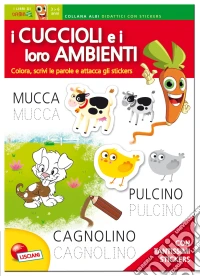 Tutti i cuccioli. 3-6 anni. Con adesivi libro