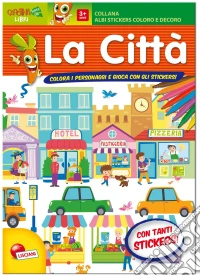 Forme e sagome di città. Albo stickers. Con adesivi. Ediz. illustrata libro