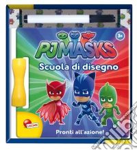 Pronti all'azione. Pj Masks. Scuola di disegno. Con pennarello scrivi e cancella libro