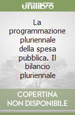 La programmazione pluriennale della spesa pubblica. Il bilancio pluriennale libro