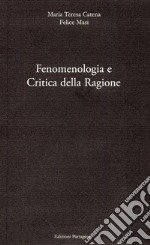 Fenomenologia e critica della ragione