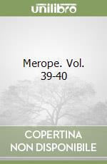 Merope. Vol. 39-40 libro