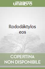 Rododáktylos eos libro