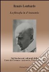 La filosofia in d'Annunzio. Sui fondamenti culturali della carta del Carnaro: Aristotele, Vico, Nietzsche libro