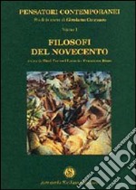 Filosofi del Novecento libro