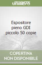 Espositore pieno GDI piccolo 50 copie libro
