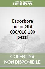 Espositore pieno GDI 006/010 100 pezzi libro